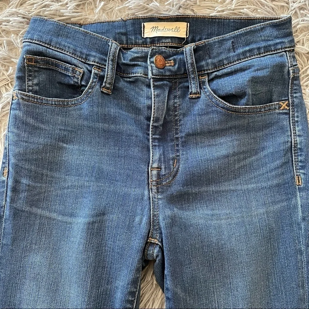 Madewell Roadtripper High Waist Skinny Blue Jeans Size 25
